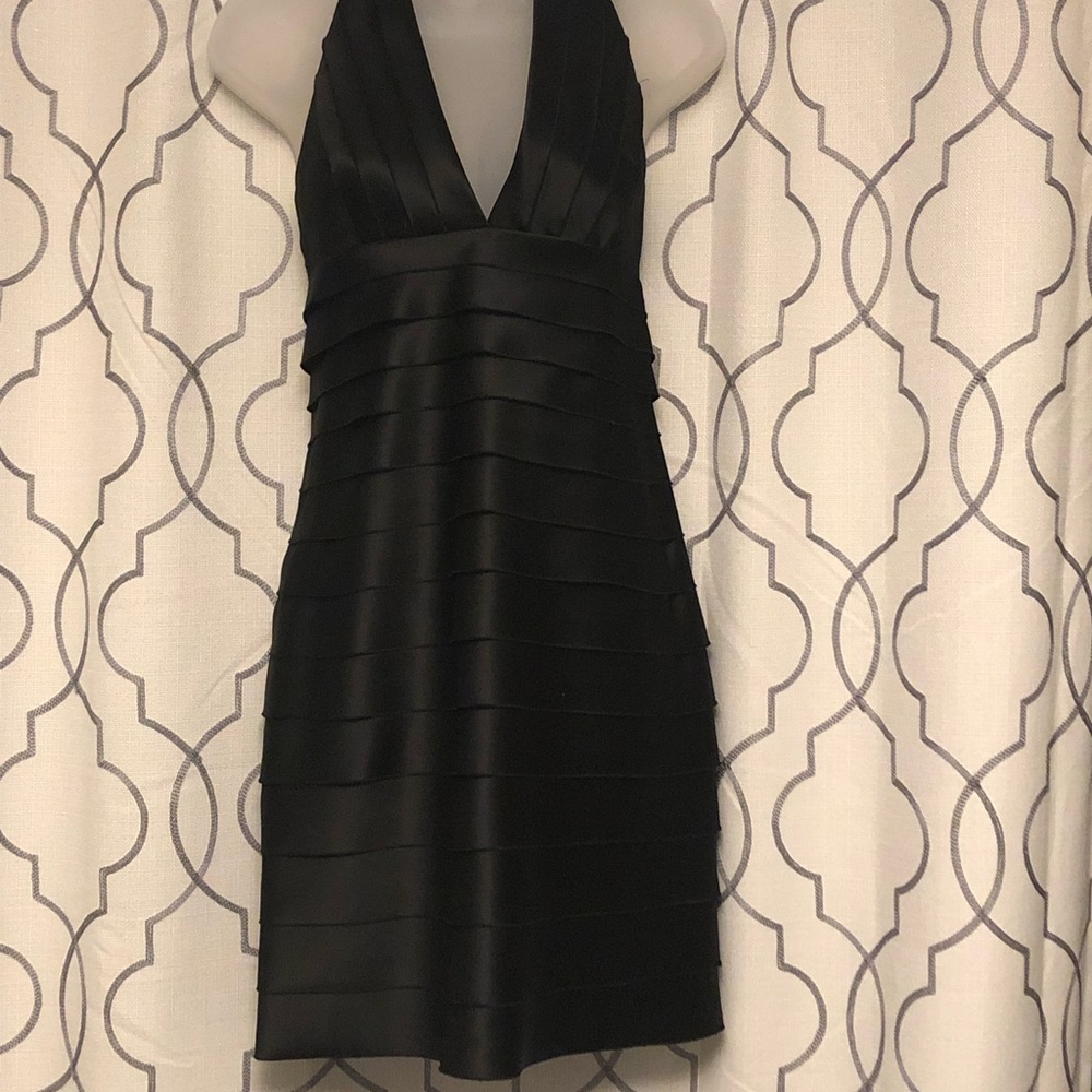 BCBG Black Halter Dress- very sexy!!